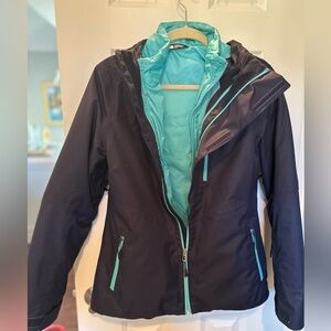 Women’s North Face Triclimate ski coat